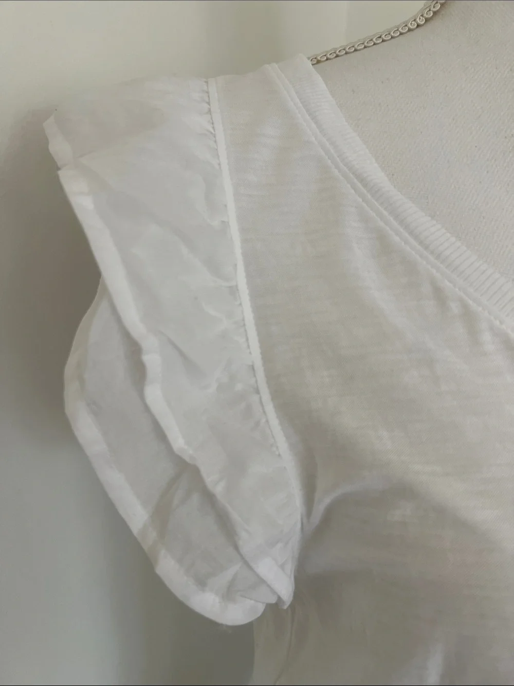 Nation LTD Rylan contrast Ruffle Top - Picture 4 of 6